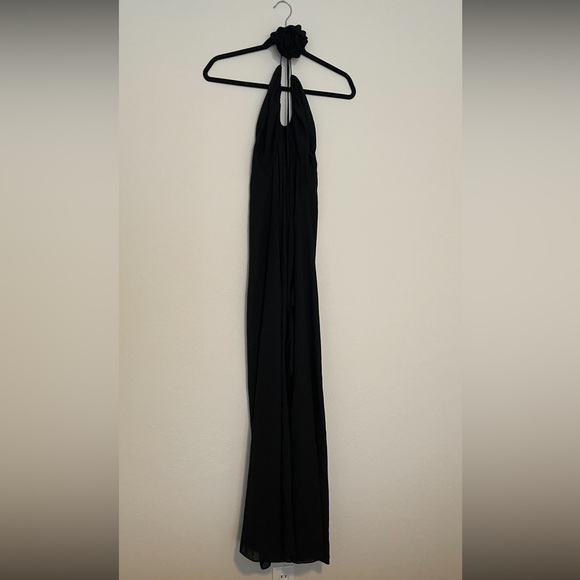 For Love And Lemons Black Rose Embellished Maxi Dress - Picture 4 of 5